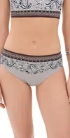 La Doublej Boy Bikini Bottoms In Mirage Place - Pi01