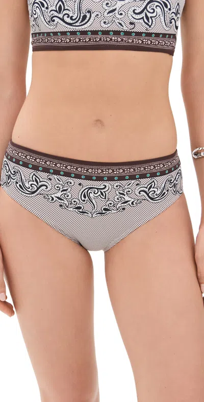 LA DOUBLEJ BOY BRIEF BIKINI BOTTOMS MIRAGE PLACE - PI01