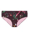La Doublej Boy Floral-print Bikini Briefs In Multi