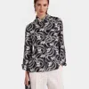 La Doublej Boy Shirt In Aperol Black & White