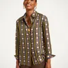 La Doublej Boy Shirt In Brown