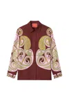 La Doublej Boy Shirt In Brown