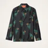 La Doublej Graphic-print Shirt In Black
