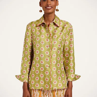 La Doublej Boy Shirt In Green