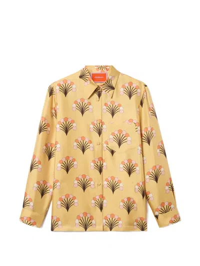 La Doublej Boy Shirt In Brown