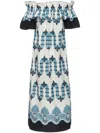 La Doublej Breakfast Dress In Multi