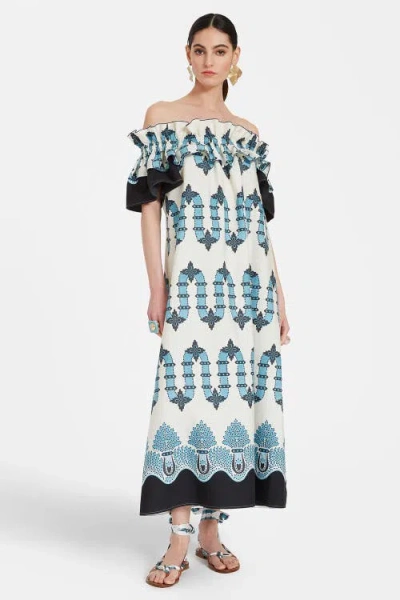 LA DOUBLEJ LA DOUBLEJ BREAKFAST DRESS SCIROCCO PLACÉE IVORY