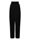 La Doublej Brooklyn High-waisted Trousers In Black