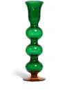 La Doublej Bubble Candle Holder In Green