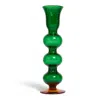La Doublej Bubble Candle Holder In Solid Green