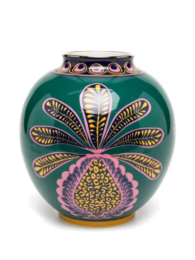 La Doublej Bubble Vase In Green