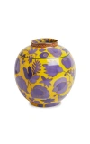 La Doublej Vases Multicolor Uni In Wildbird Giallo/lill Yellow