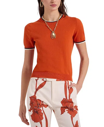 La Doublej Busy-bee Tee In Orange
