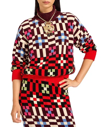 La Doublej Byte Turtleneck Sweater In Multi