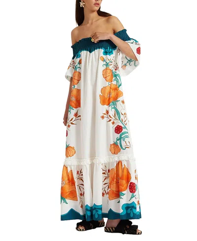 La Doublej Capalbio Dress Placee In White