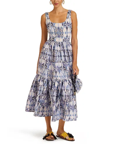 La Doublej Capri Dress In Blue