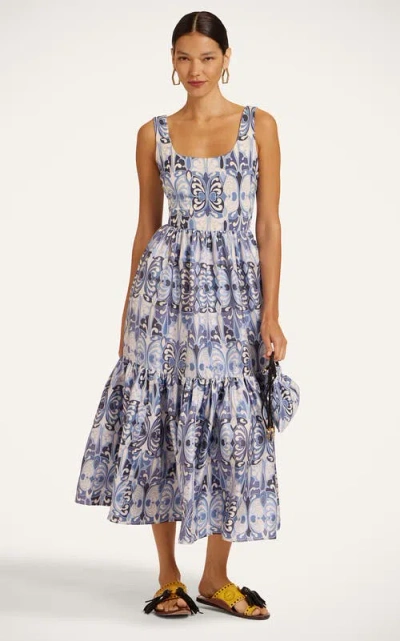 La Doublej Capri Dress In Blue