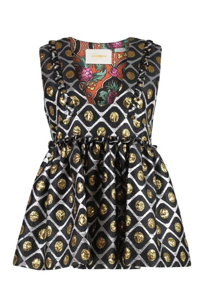 La Doublej Casati Blouse With Ruffles