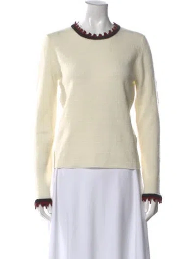 Pre-owned La Doublej Cashmere Crew Neck Sweater In Neutral