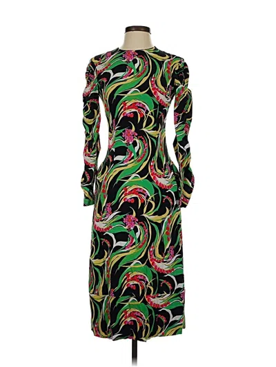 Pre-owned La Doublej Casual Dress In Green