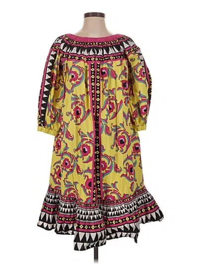 Pre-owned La Doublej Casual Dress In Yellow