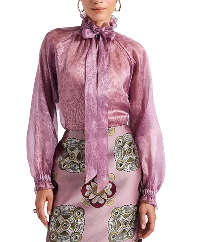 La Doublej Cerere Blouse In Pink