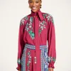 La Doublej Cerere Blouse In Multi