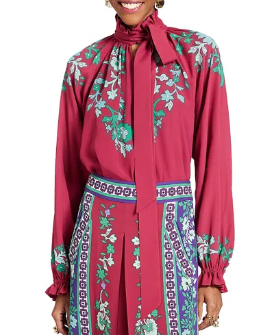 La Doublej Cerere Blouse In Multi