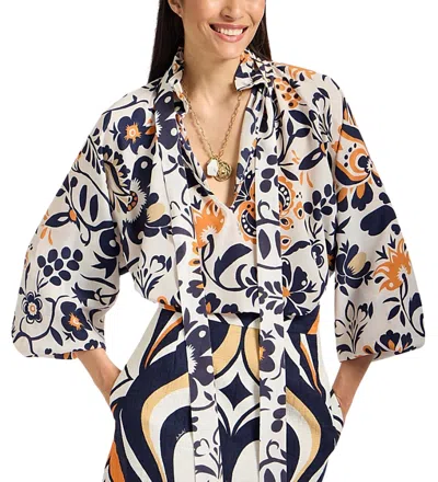 La Doublej Cerere Blouse In Black