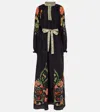 La Doublej Cerere Maxi Dress In Multicoloured