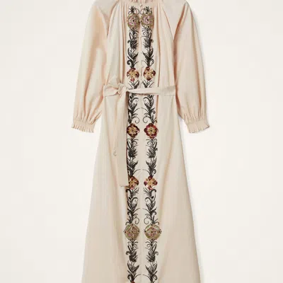 La Doublej Cerere Shirt Dress In Pink