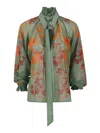 La Doublej Ceres Blouse In Multi
