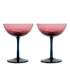 La Doublej Champagne Coupe Glasses, Set Of 2
