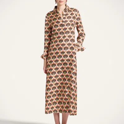 La Doublej Chemise Swing Dress In Brown