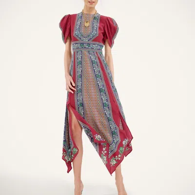 LA DOUBLEJ CHERIE SCARF DRESS