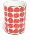 La Doublej Cherry-print Cup In Red
