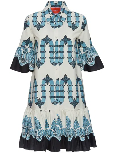 LA DOUBLEJ CHOUX COTTON SHIRTDRESS