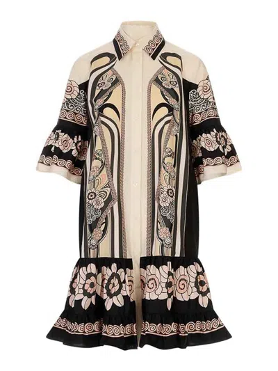 La Doublej Choux Dress In Multi