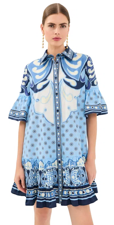 La Doublej Choux Mini Dress Cocoon Placee