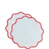 La Doublej Cloud Tablemat Set Of 2 In Rainbow Celeste