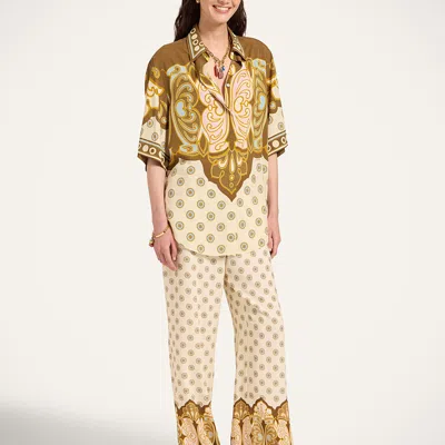 La Doublej Club Pants In Neutral