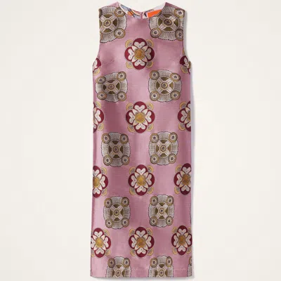 La Doublej Column Dress In Pink