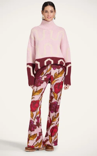 La Doublej Comber Turtleneck In Pink