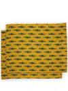 La Doublej Table Linens Yellow Uni In Yellow