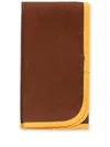 La Doublej Contrast-trim Linen Napkins (set Of Two) In Brown