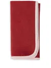 La Doublej Contrast Trimming Napkin Two-piece Set In Red