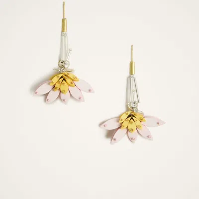 La Doublej Cornucopia Pendant Earrings In Brown