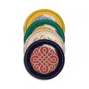 La Doublej Cortile Print Dessert Plates, Mixed Set Of 4 In Cortile M