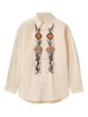 La Doublej Cotton Shirt In Neutral