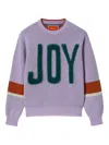 La Doublej Crew-neck Sweater In Purple